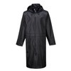 Portwest S438 Men's Waterproof Raincoat - Lightweight Long Rain Jacket