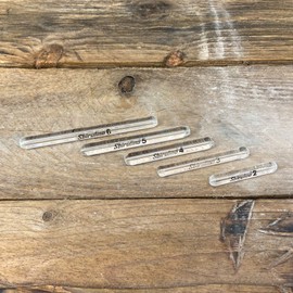 Sbirolino Tremarella Glass Weights Bombarden Glass Weight for Trout Fishing, Trout Fishing Weight, Glass Weight for Trout (Short 10)