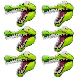 Inflatable Animals, Pool Animals Inflatable, 6-Piece Set, Fish Balloons, Inflatable Fish, Inflatable Animals, Pool Animals Inflatable, Fish Inflatable Toy (Crocodile)