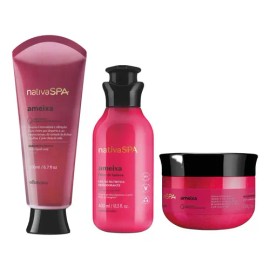 Kit O Boticario Jabón Liquido + Locion Hidratan + Exfoliante