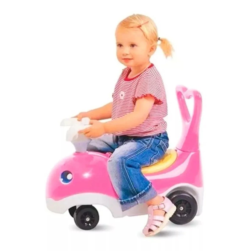 MyToy Carrito Montable Mytoy Ballena Compartimento Claxon