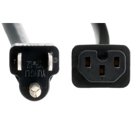 CablesAndKits Heavy Duty AC Power Cord 15A/125V 14 AWG 5-15P to C15 Replacement for Cisco MA-PWR-Cord-US, CAB-US515-C15-US, CAB-TA-NA=, CAB-TA-NA-9300, CAB-TA-NA-9200, CAB-C15-AC, CAB-9K12A-NA (10 ft)