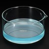 PATIKIL 2500ml Crystallizing Dish, Borosilicate Glass Crystallizing Dished with Spout