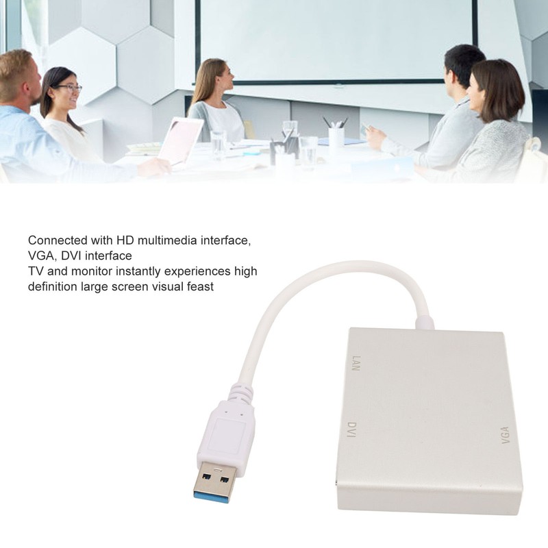 USB 3.0 Video Adapter 4 in 1 USB to HD