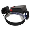 USB Solar Powered Fishing Headlamp 1200LM Bright LED 3 Lighting