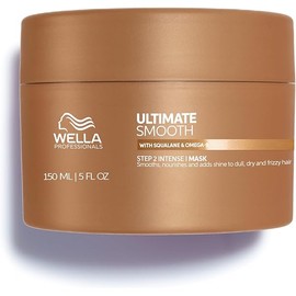 Wella Professionals ULTIMATE SMOOTH Intense Mask with Deep Nourishment | Treatment for Dry, Frizzy Hair | Smooths & Adds a Silky Shine | With Squalane & Omega 9 | Color Safe