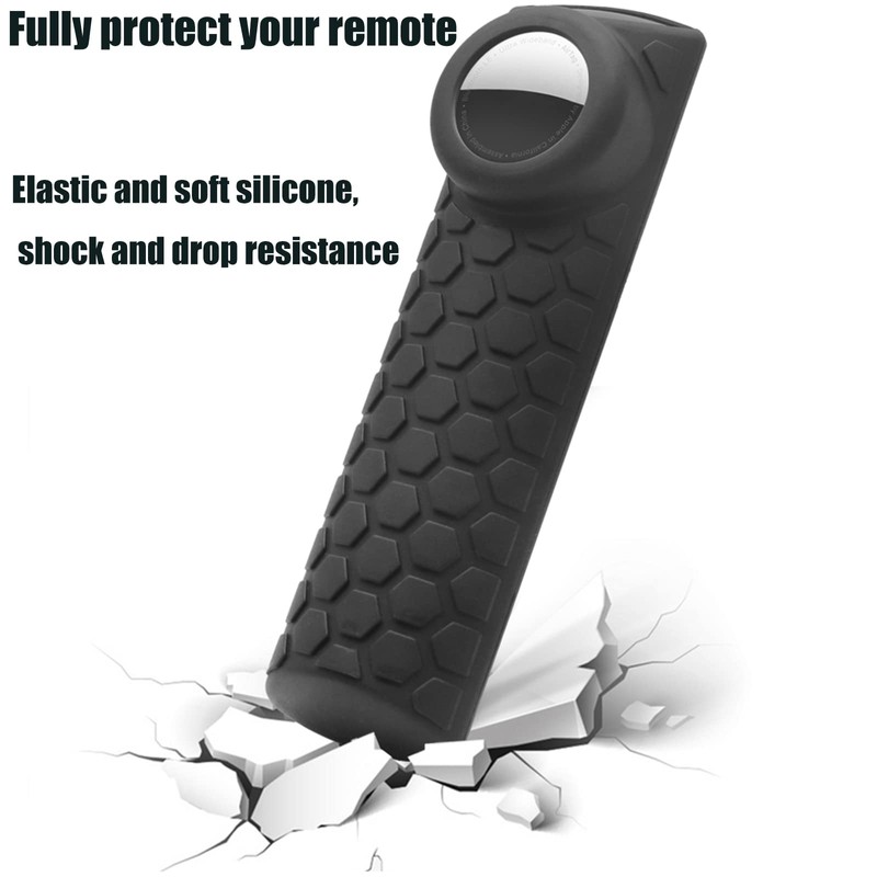 [2 Pack] TV Stick 3rd Gen Remote Cover with Airtag