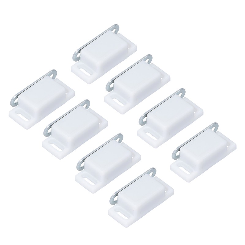 8 Set Stainless Steel Magnetic Door Catch Cupboard Closet Cabinet