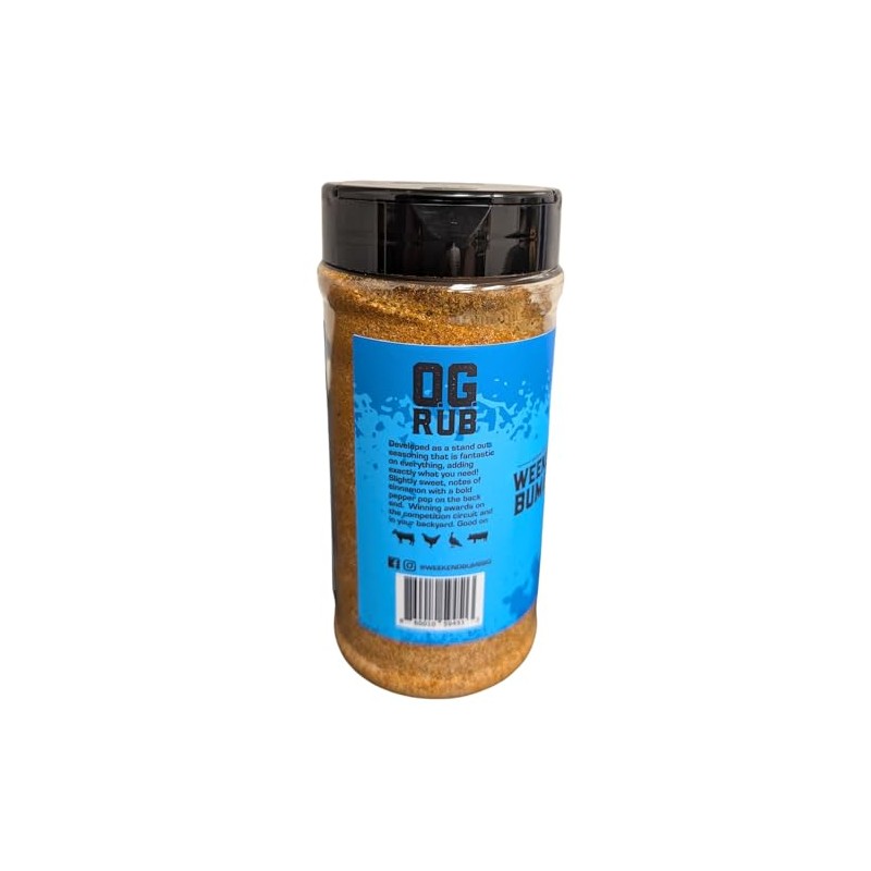 Weekend Bum BBQ - O.G. Rub - Large 12.5 oz