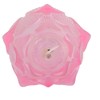LED Flower Lamp Imitation Glass Yellow Light Electronic Candle Lotus