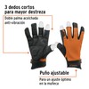 Truper GU-635, Guantes para mecánico, alta sensibilidad, puño ajustable