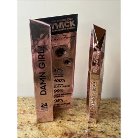 Too Faced Damn Girl! 24 Hour Mascara Makeup 0.43oz - Black