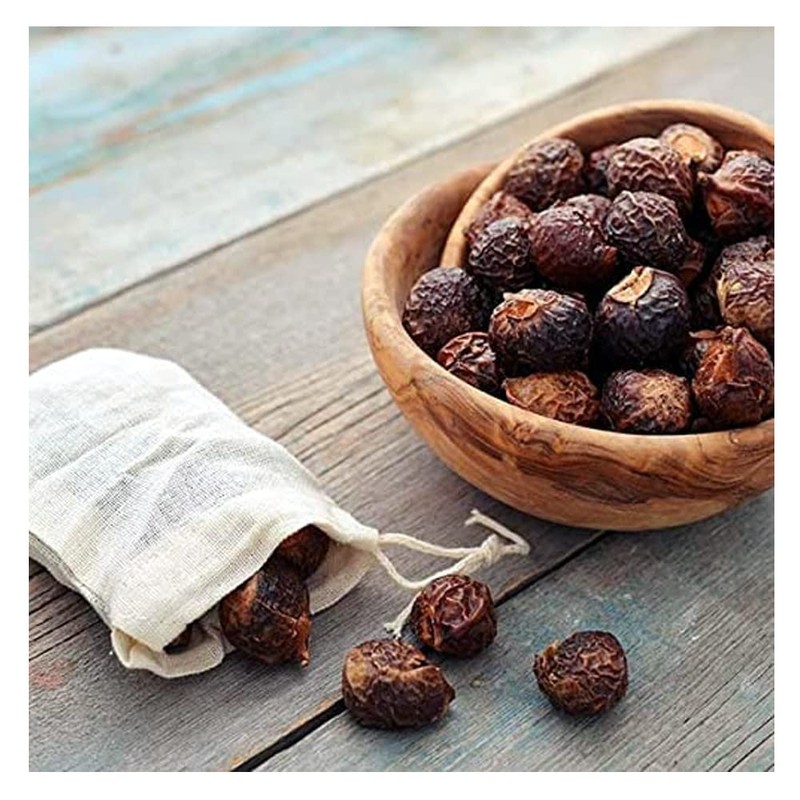 AnNafi® Reetha | Organic Soap Nuts | Aritha/Areetha/Kunkudukaialu | Sapindus