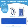 CSITE 3 Pack Cooling Towels (47"x12") for Neck and Face,
