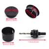 Desk Grommet Hole Cover and Hole Saw Kit Desk Wire