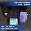 PACLOCK's TL80A-400 Trailer Hitch Lock, Buy American Act Compliant, 5/8"