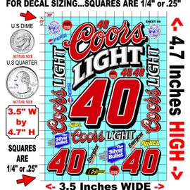 Clear Vinyl 99 R/C Racing Sponsor Sticker Gang Sheet Good -1/24 – 1/16th Scale Model Decal Sticker Sheet Radio Control Lexan Body – Die-Cut to Shape - Peel & Stick – Water Slide