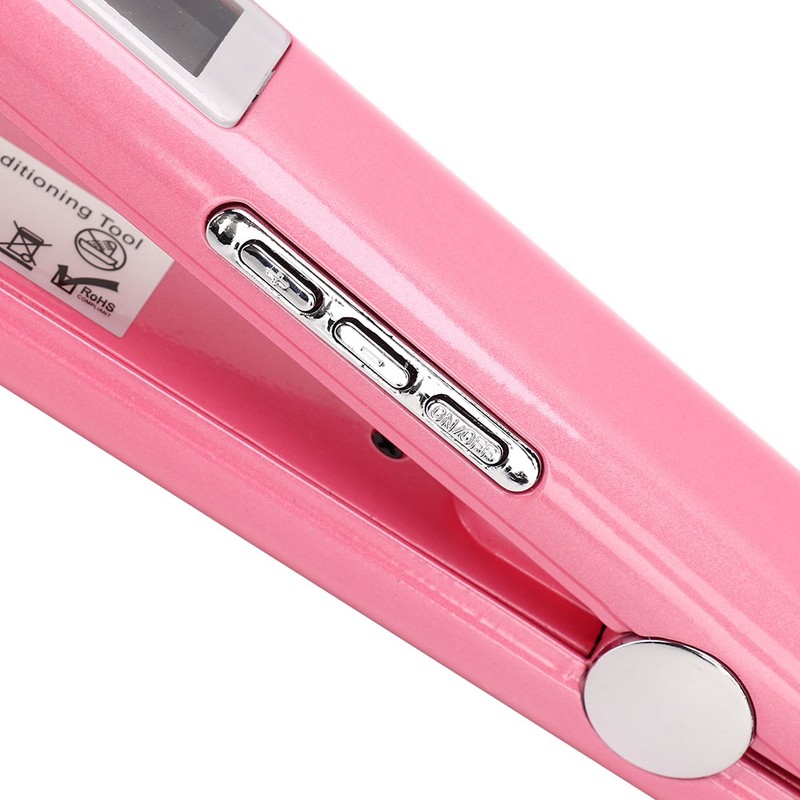 Ultrasonic Infrared Hair Straightener Cold Wave Hair Straighten Curling Iron