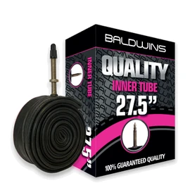 27.5" Baldwins Cycle/Bike Inner Tube 27.5" x 1.75 to 2.125 (Fits any 1.75, 1.85, 1.90, 1.95, 2.0, 2.10, 2.125) Presta/French Type Valve