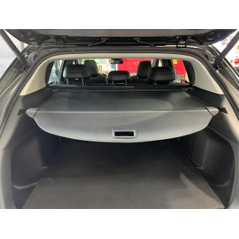 Okutech Black Retractable Cargo Cover Compatible with Mazda CX-50 CX50 2022 2023 2024 Rear Cargo Privacy Screen Car Trunk Luggage Cargo Security Shade Shield (Carbon Fiber Style)