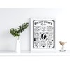 WBdesignz Witches Kitchen Rules Witches Kitchen Picture Wall Decoration Cooking