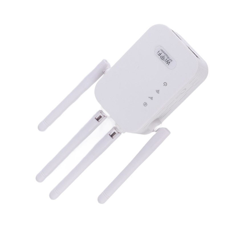 WiFi Extender 300Mbps 4 Antenna Strong Signal Transmission Efficient Heat