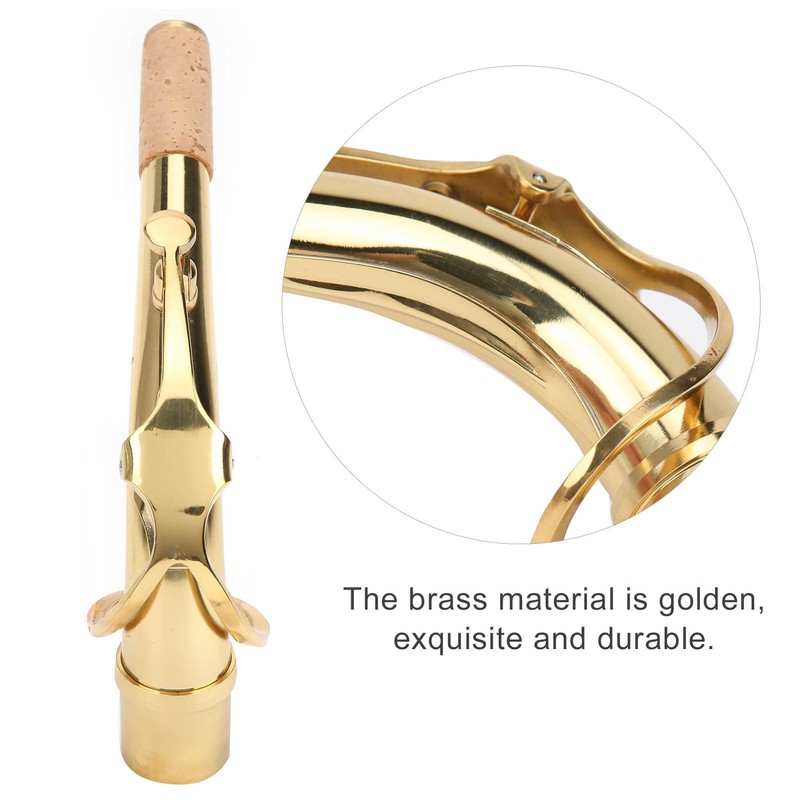 Saxophone Neck Brass for Alto Sax Bend Tube Musical Instrument