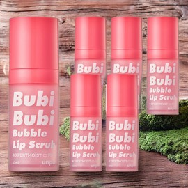 Unpa Skin Care Skin Trouble Soft Skin Bubbly Bubble Bubble Lip Scrub Colorless Unscented 6 Pieces 10ml / 언파 피부관리 피부트러블 부드러운피부 부비부비 버블립 스크럽 무색  무향 6개 10ml