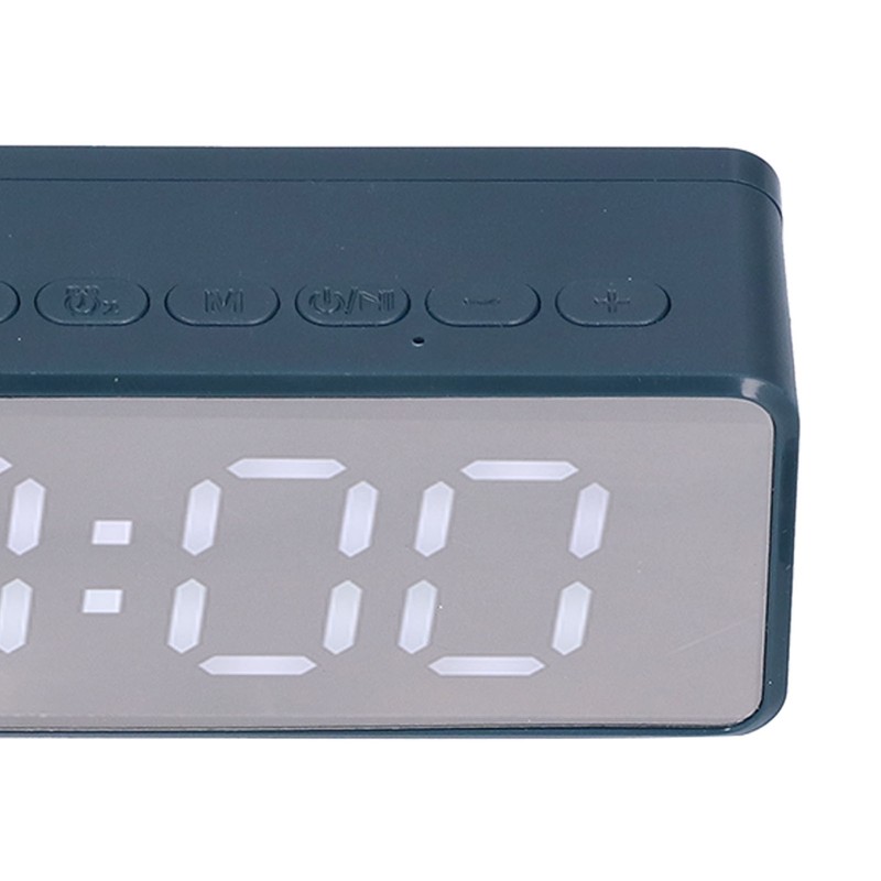 EG-010 Bluetooth Clock Speaker with LED Mirror Portable Drop Proof