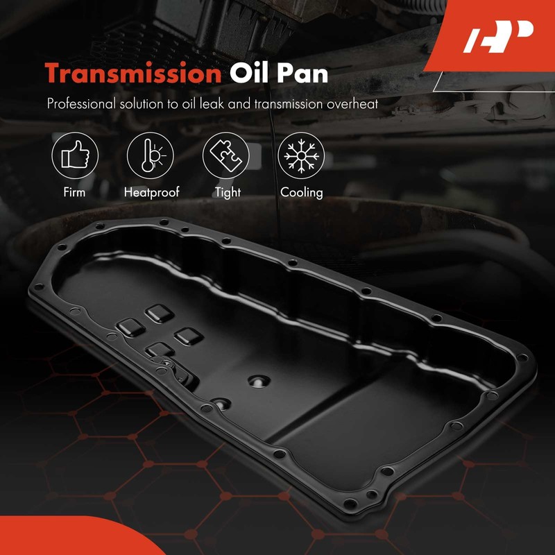 A-Premium Transmission Oil Pan & Lower Engine Oil Pan with