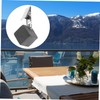 CIYODO 4 pcs Heavy Duty Tablecloth Weights Pendants with Clips
