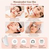 Gua Sha Herramienta de Masaje de Acero Inoxidable Guasha