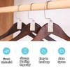 50 Pack Hanger Connector Hook Space Saving Hanger Connector for
