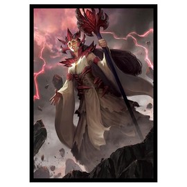 Oromaiya - Priestess of The Wurm - 100 Matte TCG Card Sleeves (FN66S) - Fantasy North (Standard)