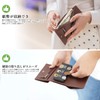 ANZOBEN Wallet, Trifold Coin Purse, Coin Holder, Men's, Small Coin