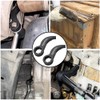 Agamino 2PCS Pry Bar Wrench Adaptor Head, Crowbar Adapter Head