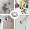 TEOZBLU Set of 4 Heating Pipe Rosette Cover Water Clock