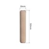 (Pack of 100) Wooden Dowels 8x50mm Solid Birch Wood Groove