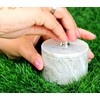 KLEO Marble Salt and Spice Holder with Lid, Small Container
