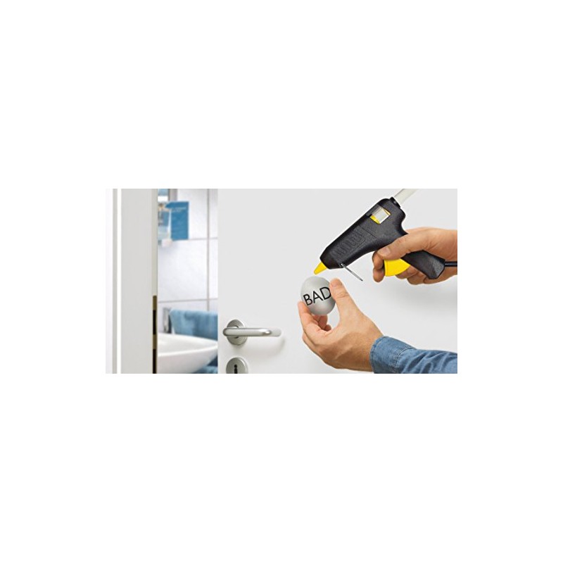 Pattex Pattex Hotmelt Supermatic Hei?klebepistole, Klebepistole mit elektronischer Temperatursteuerung, Set