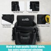 MELOTOUGH Electrician Tool Pouch with Belt Clip, 2 Inch Heavy