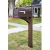 Architectural Mailboxes Northpointe™ Decorative, Heavy Duty Steel Metal Post Mounted