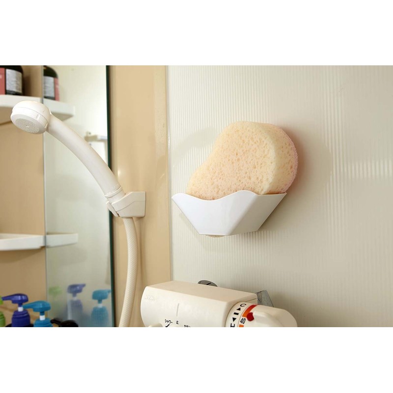sumairukizzu Bathing Sponge Rack Drain quickly White ASP – 02 