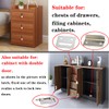 Cabinet Doors Drawer Heavy Safety Closet Lock with Keys Deadbolt