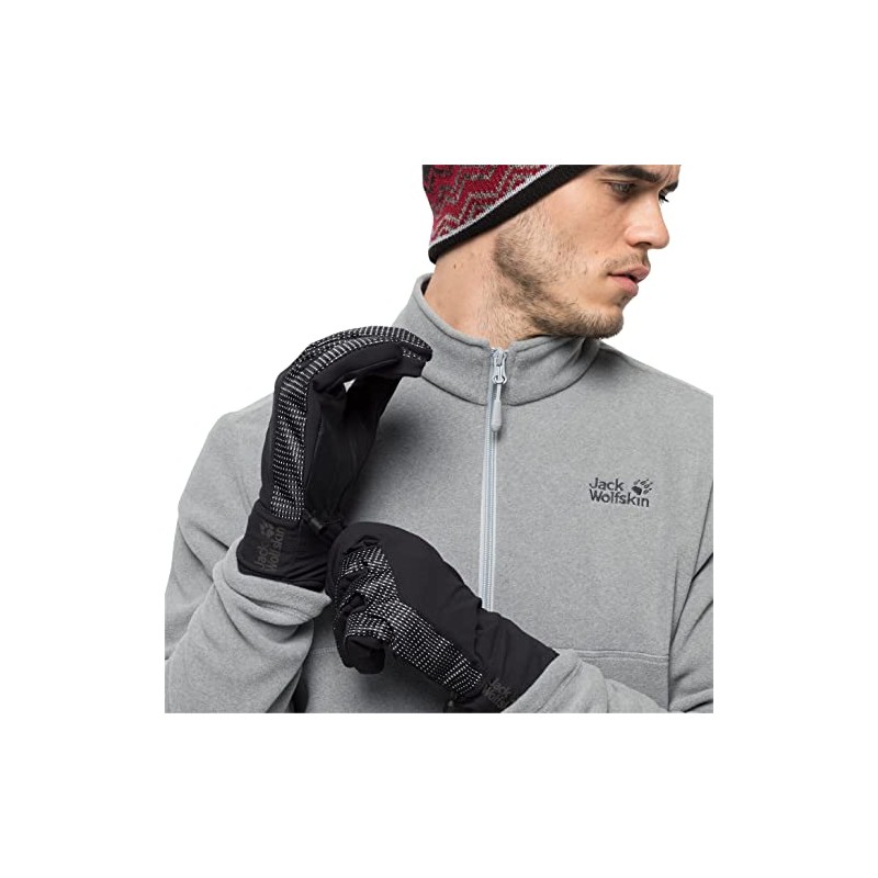 Jack Wolfskin Night Hawk Gloves Black M