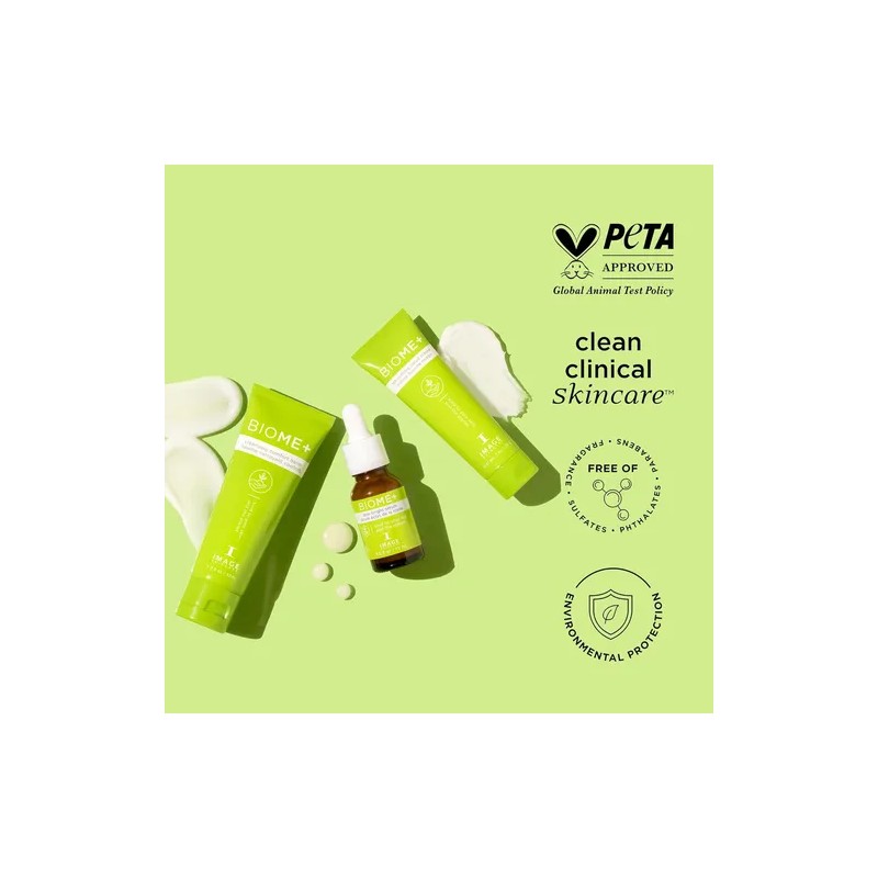 Image Skincare, Biome+ Dew Bright Serum, Suero Facial Respet
