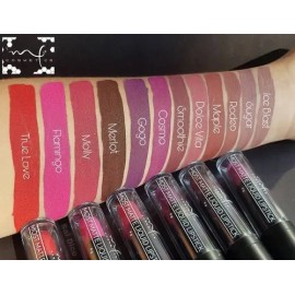 Labial Líquido Marifer Cosmetics Mate Merlot Larga Duración