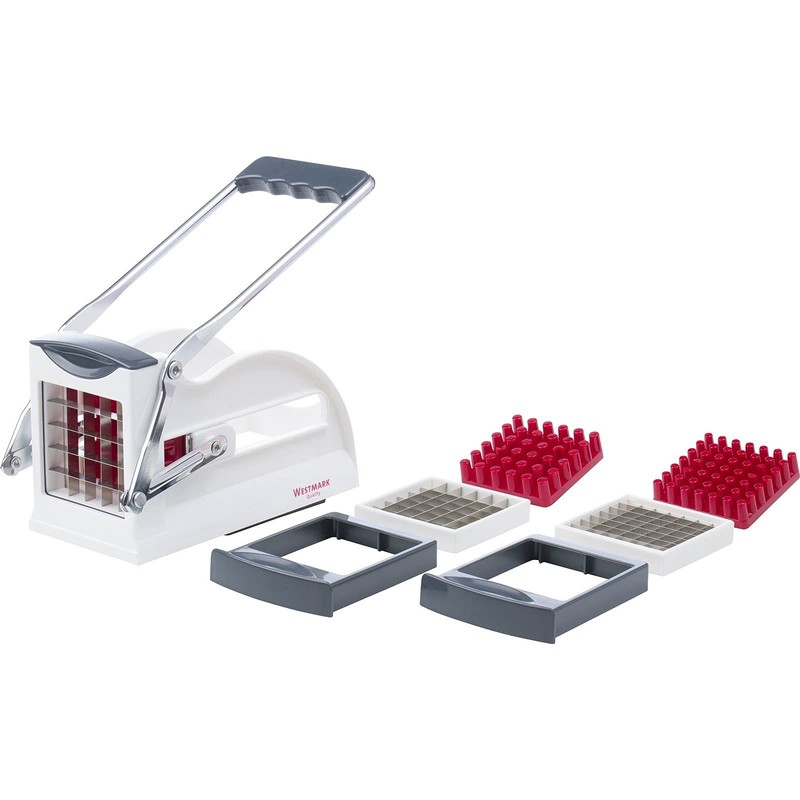 Westmark French fries cutter with potato peeler, 2-piece set, finger