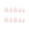 Gloss & Go 24 Reusable Artificial Fake Nail Set| Light