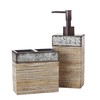 SKL Home by Saturday Knight Ltd. Farmhouse Crate Soap Dispenser,Natural